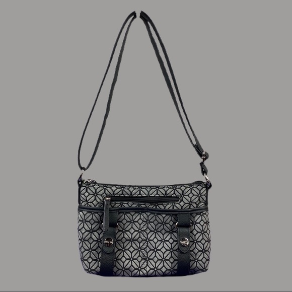 Rosetti | Black & Grey Crossbody Bag NWOT - Picture 4 of 14
